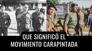 CARAPINTADAS  Gustavo Breide Obeid militar argentino y hombre de confianza del Cnel Seineldin [upl. by Emmalynne]