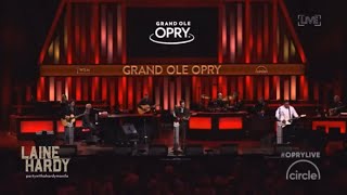 Laine Hardy  A message of thanks from Laine during his grand debut at the Grand Ole Opry [upl. by Aknahs]