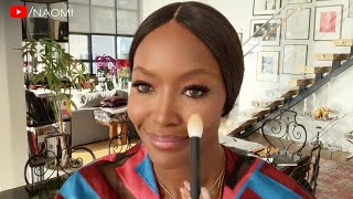 Naomi Campbells 5minute Beauty Routine [upl. by Cuhp]