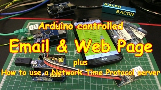 75 Send EMAIL from your Arduino Better HTML Time Server More [upl. by Nawk]