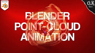 How To Make Point Cloud Animations Blender [upl. by Airamesor]