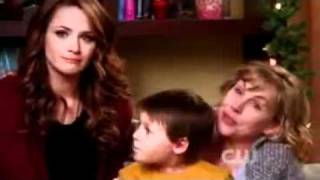 One Tree Hill Christmas SceneLydiaJamieHaleyQuinn and Nathan [upl. by Anitsirt]