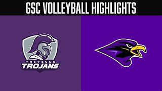 Trevecca Nazarene at Montevallo  GSC Volleyball Highlights  Oct 26 2024 [upl. by Oicram]