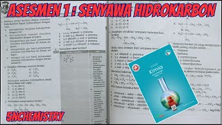 Pembahasan Soal Asesmen 1  Hidrokarbon Kelas 11A [upl. by Faludi]