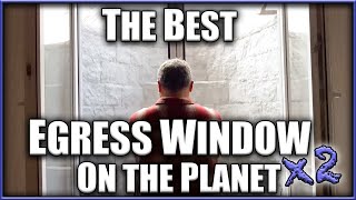 Egress Basement Window Installation  Home Improvement  How To [upl. by Koby259]