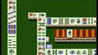 Zootto Mahjong Gameplay Japanese SNES Game [upl. by Ledah]