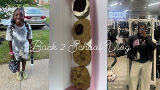 Back 2 School Vlog1st last day of Elementary SchoolClothing HaulCrumbl Cookie amp More [upl. by Broida]