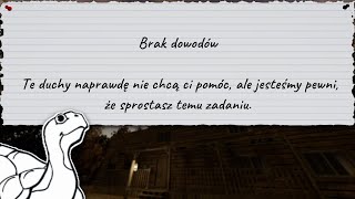 BRAK DOWODÓW II Tygodniowe Wyzwanie  Phasmophobia [upl. by Tryck96]