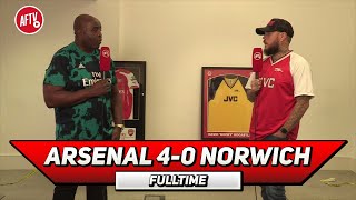 Arsenal 40 Norwich  Where Would We Be Without Aubameyang DT [upl. by Pomfret]