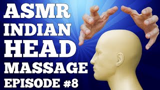 ASMR INDIAN HEAD MASSAGE at The ASMR Barber Shop 8 [upl. by Ewart980]