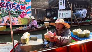 Damnoen Saduak Floating Market Thailand [upl. by Sansbury549]