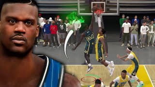 This NEW 99 STRENGTH SHAQUILLE ONEAL BUILD is a FORCE on NBA 2K24 [upl. by Ern]