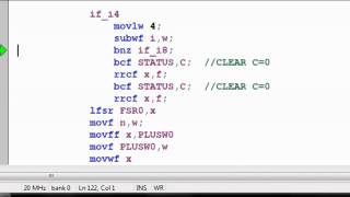 Moving Average FIR Filter Assembly Program on PIC Microcontroller [upl. by Saudra]