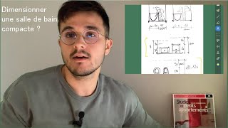 Comment réaliser la salle de bain la plus compacte possible  A retenir [upl. by Marrilee]