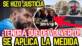 🔴PIQUÉ TENDRA QUE DEVOLVERLO TODO A SHAKIRA JUEZ LO ORDENA🔴✅ [upl. by Argus686]