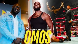 Omos on Becoming a Content Creator MVP Leaving WWE amp Sitting on Airplanes [upl. by Killy]