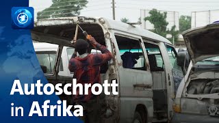 Viel Autoschrott landet in Afrika – EU will gegensteuern [upl. by Aimahs]