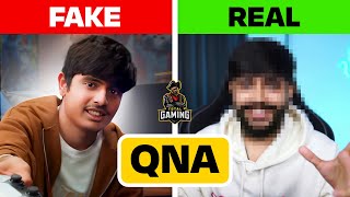 AJJUBHAI REAL FACE REVEAL  QampA  TOTAL GAMING [upl. by Nnagem]