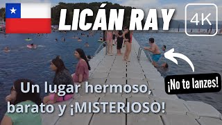 Caminando por LICAN RAY 4k un lugar hermoso y barato Playa de Licán Ray y paseo en Catamarán [upl. by Tirreg]