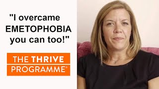 Phobia cured  Louise overcomes her emetophobia using The Thrive Programme [upl. by Llerrehc]