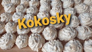 Vynikající Kokosky 👌Vánoční cukroví 🎄 Super kokosky [upl. by Dani]