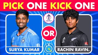 Pick One Kick One  Cricket World Cup 2023 Edition  CWC 2023 [upl. by Rovert]