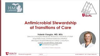 Antimicrobial Stewardship at Transitions of Care [upl. by Longley443]