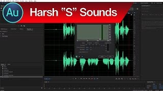 How to Remove Sibilance in Audition – Reduce Harsh “S” Sounds with the Audition De Esser [upl. by Niran]