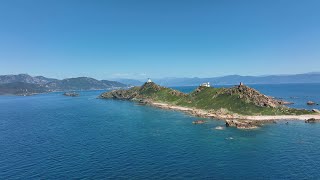 La Corse Vue Du Ciel  Corsica 4K [upl. by Hgielime]