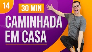 🌟 CAMINHADA EM CASA 14  Acabe com a BARRIGA  Exercícios sem impacto para pochete  Aurélio Alfieri [upl. by Eitak]