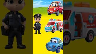 Police Uncle Cartoon Car Video shorts trending viralvideo youtubeshorts subscribe [upl. by Mathew488]