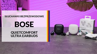 Słuchawki bezprzewodowe Bose QuietComfort Ultra Earbuds – dane techniczne – RTV EURO AGD [upl. by Juliet]