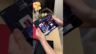 Trifold folding Huawei huawei foldablephone triple foldable phone [upl. by Ecirtnuahs171]