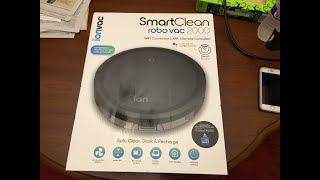 Walmart clearance ionvac SmartClean robo vac 2000 60 testing [upl. by Lletnohs]