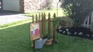 Primitive Country Decorating Ideas  Outdoor Yard Displays [upl. by Gusella653]