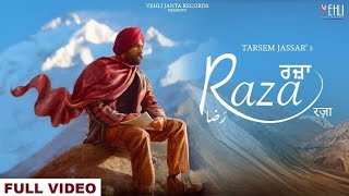 Raza  Tarsem Jassar Official Video  New Punjabi Songs  MixSingh  Latest Punjabi Songs 2022 [upl. by Hsatan]