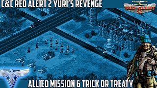 CampC RED ALERT 2 Yuris Revenge  Allied Mission 6 TRICK OR TREATY [upl. by Meekah999]