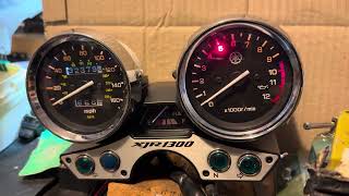 Early XJR1300 Gear indication [upl. by Lynad]