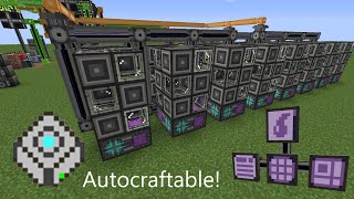 How to setup Autocrafting CPUs Applied Energistics 2 [upl. by Yenttihw]