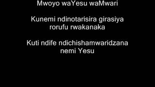 Zimbabwe Catholic Shona Songs  Mwoyo WaYesu WaMwari with LYRICSwmv [upl. by Arak763]