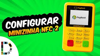 Como configurar e usar a maquininha de cartão Minizinha NFC 2 [upl. by Suiradal]