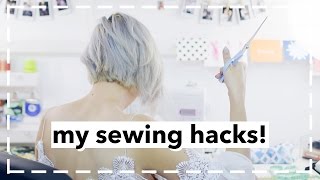 5 Easy Sewing Hacks organize and optimize your space  WITHWENDY [upl. by Crane]