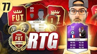 OMG WE GOT HIM 92 POTY KANTE ON A RTG Road To Fut Champions FIFA 17 Ultimate Team 77 [upl. by Kinsley802]