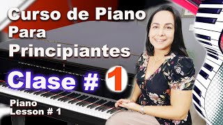 Lección 1 Aprende a Tocar Piano DESDE CERO [upl. by Parthenia]