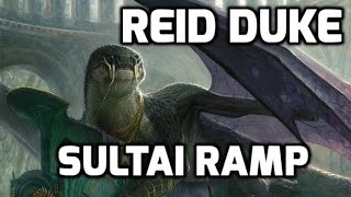 Channel Reid  Standard Sultai Ramp Deck Tech [upl. by Enaitsirk]