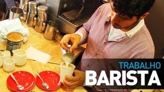 Trabalhando na Irlanda Barista  EDublin TV [upl. by Scammon950]