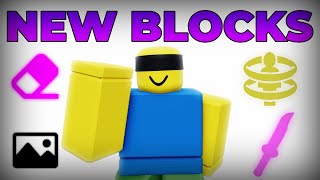 How to use ALL NEW BLOCKS in Jujutsu Shenanigans [upl. by Llenwad]