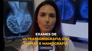 Exames de Mamografia e Ultrassonografia Mamária cdipremium examesdeimagem clinical [upl. by Lucille]