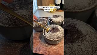 10 dakikada tencerede sufle 😋🚨 sufle sufletarifi tatlıtarifleri [upl. by Enimrac519]