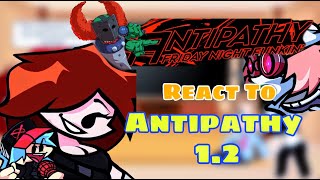 Antipathy Hank V12 White Hank Tricky  Fnf React To Madness CombatAgent GFBF [upl. by Leik]